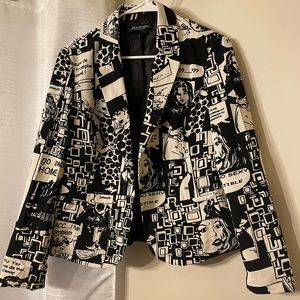 Show-stopping pop-art blazer